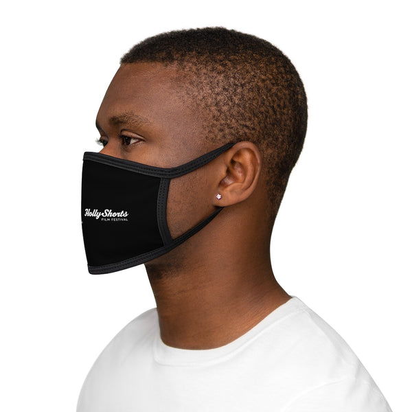 SFS  HollyShorts Black Mixed-Fabric Face Mask