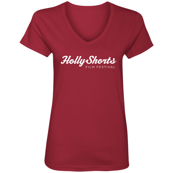 HollyShorts Ladies' V-Neck T-Shirt
